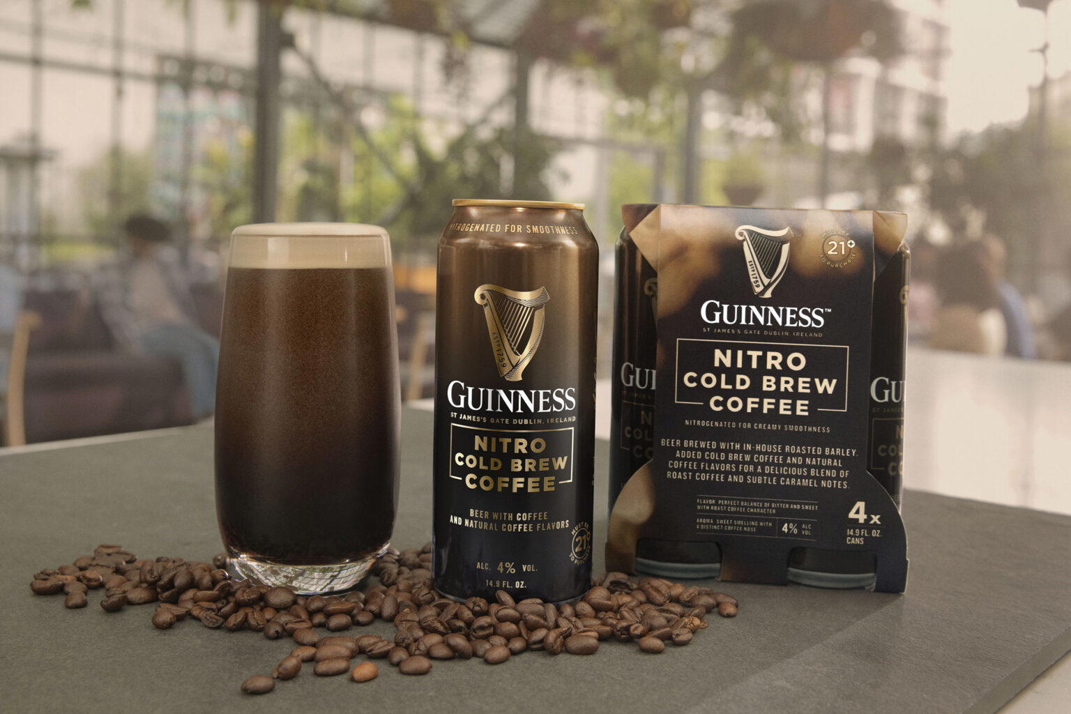 Guinness Reimagines Coffee With New Nitro Cold Brew Coffee Beer