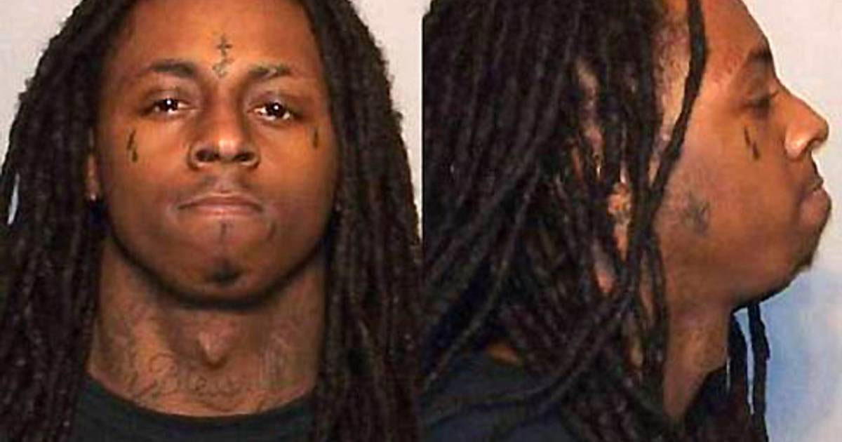 Lil Wayne mugshot