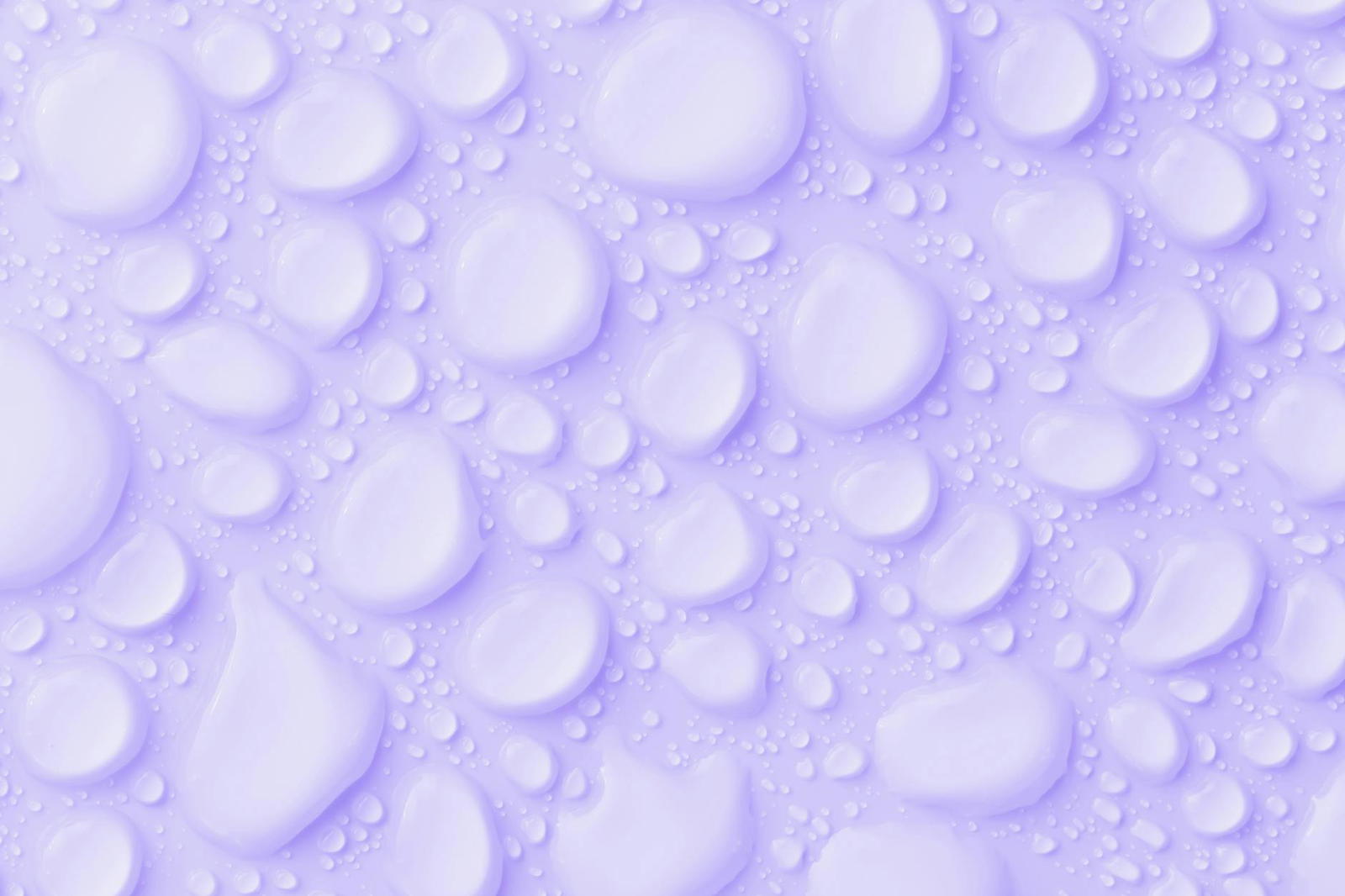 waterdrops on purple background